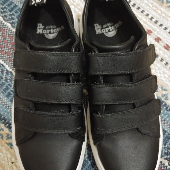 Dr. Martens Black Dante Strap Sneakers - Picture 9 of 13